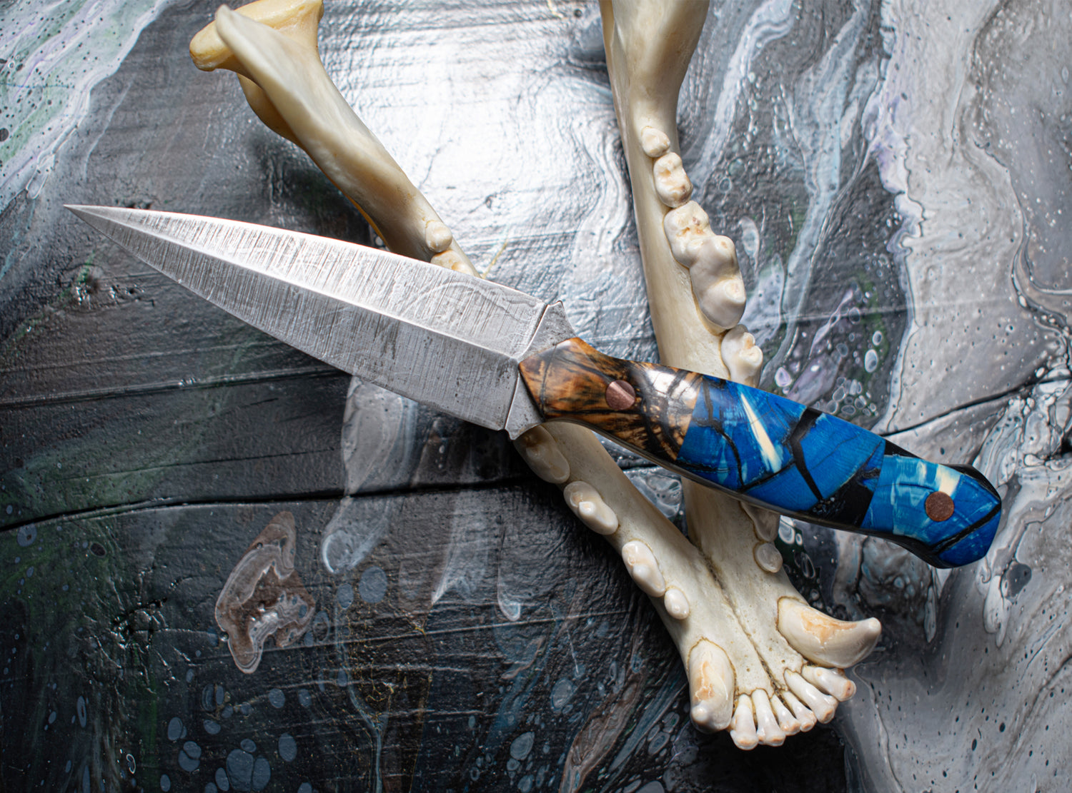 SEASICK COLLAB -DAGGER – Bos Knives